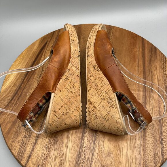 Crocs A Leigh Sandals Women Size 9 Brown Comfort Casual Walking Flip Flops - Picture 6 of 7